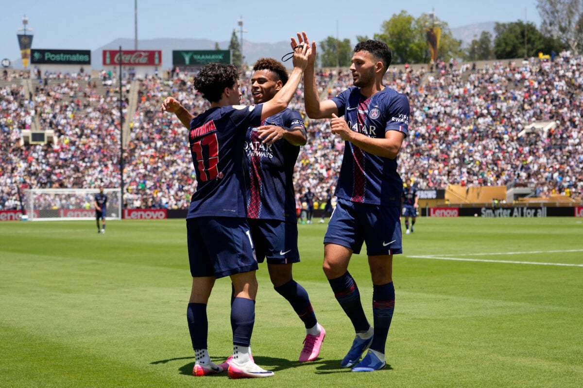 psg vs botafogo lineups
