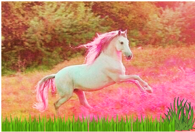 pinky horse