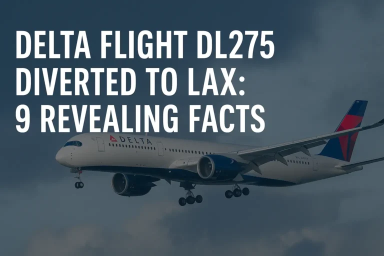 delta flight dl275 diverted lax