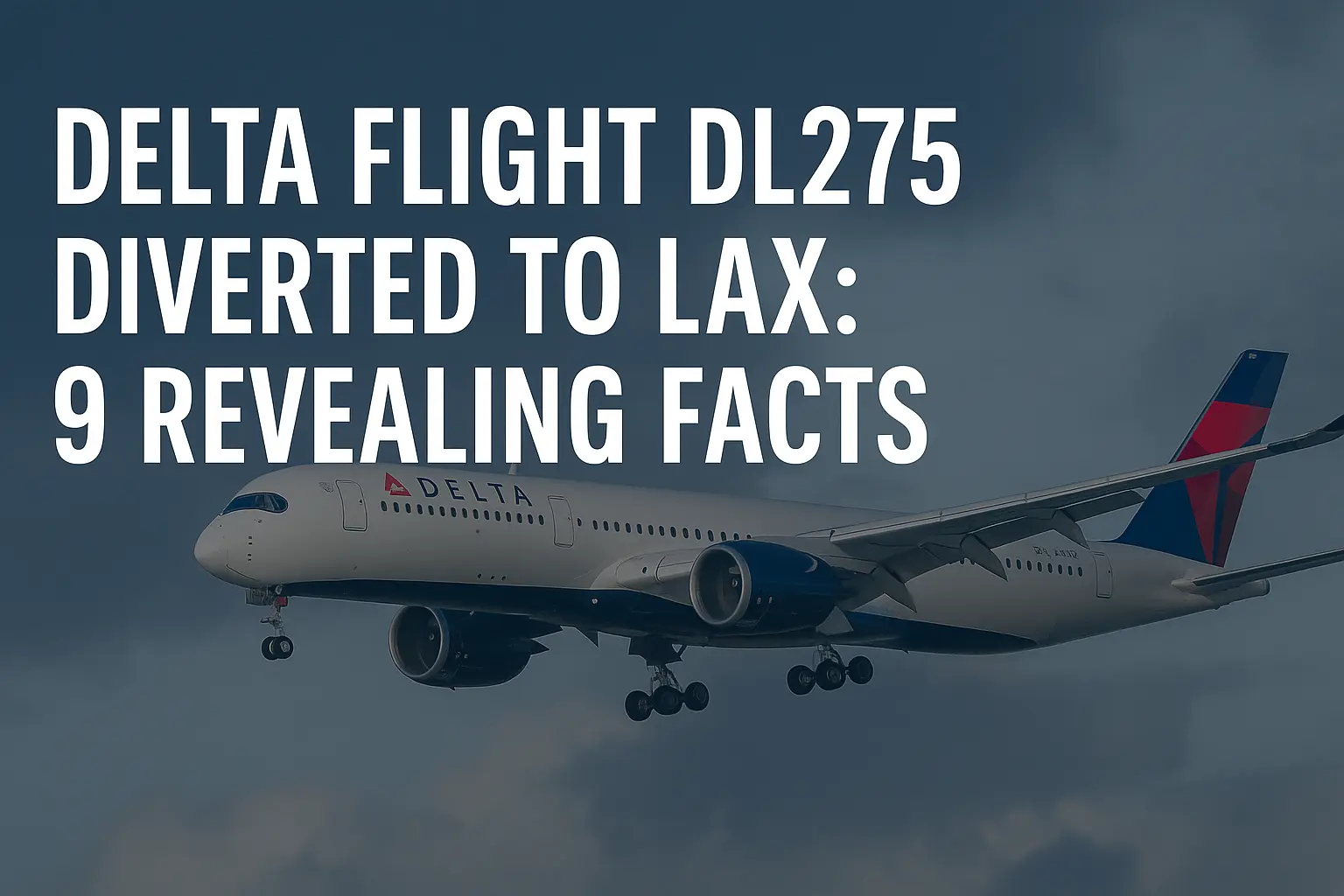 delta flight dl275 diverted lax