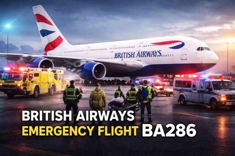 british airways emergency flight ba286