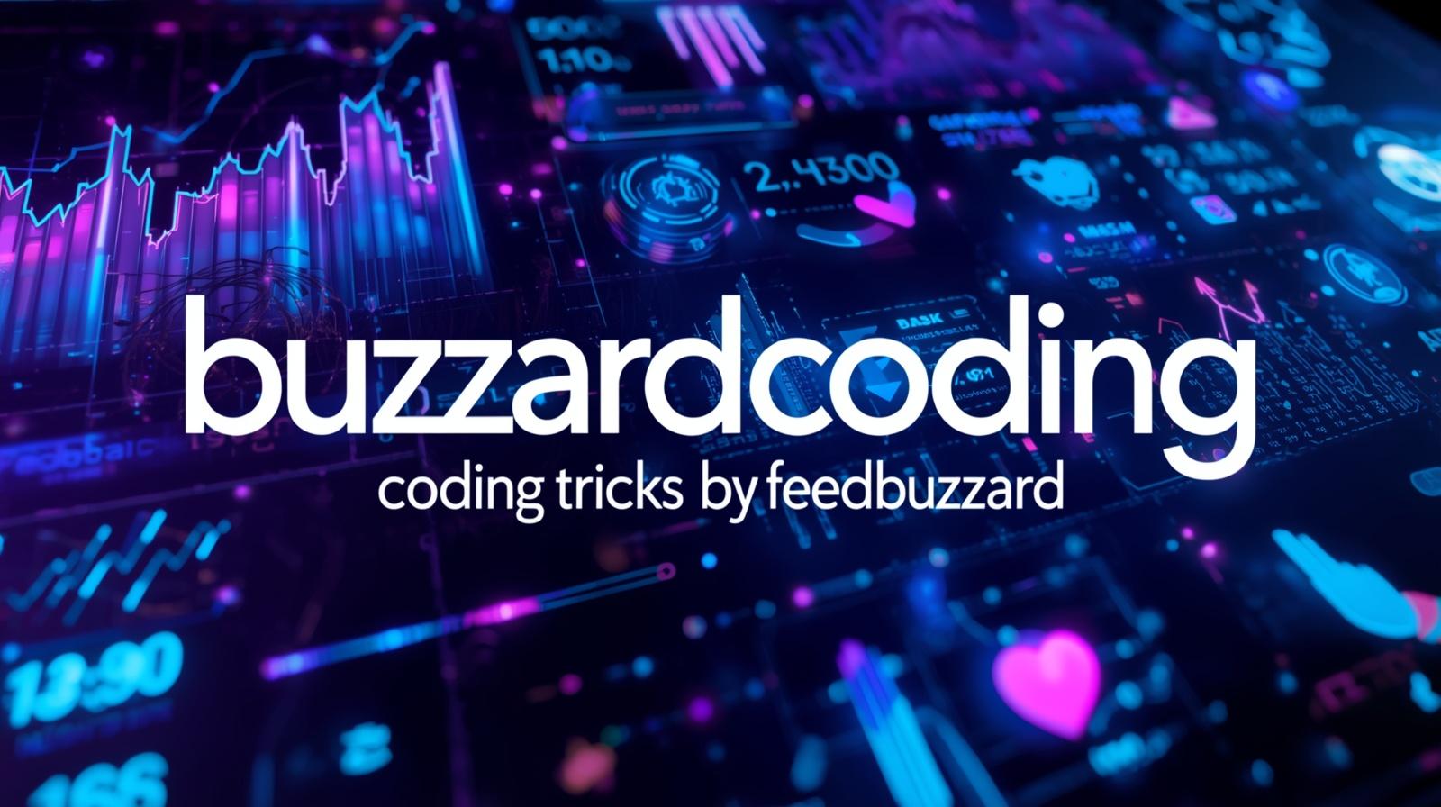 buzzardcoding coding tricks by feedbuzzard