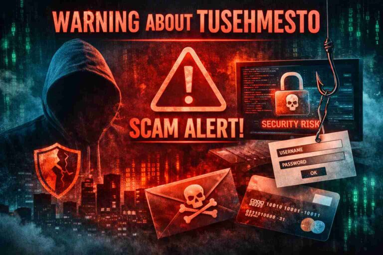 warning about tusehmesto